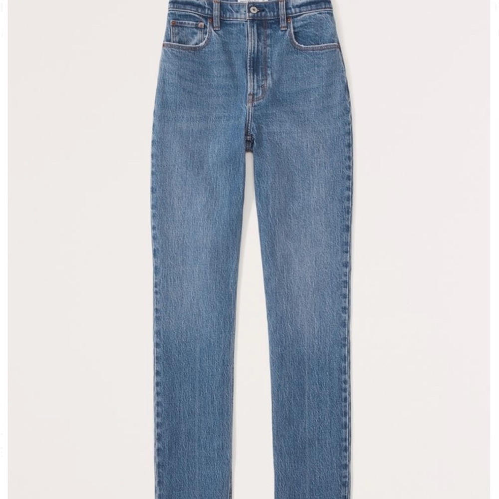 Abercrombie and Fitch the 90s straight ultra high-rise
